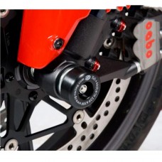 R&G Racing Front Axle Sliders / Protectors for Ducati 848  1098S  1198S & Streetfighter '09-'10