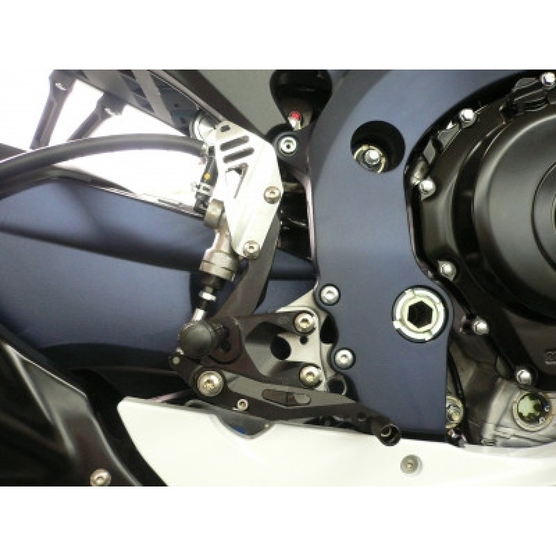 Gilles FactorX Rearsets for the Suzuki GSXR 600 (20112016) GSXR 750