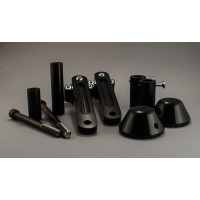 WOODCRAFT Ducati Monster 821 1200 Frame Slider Base Kit Assembly Complete with 50-1599 Pucks WOODCRAFT Ducati Monster 821 1200 Frame Slider Base Kit Assembly Complete with 50-1599 Pucks