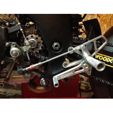 WOODCRAFT Suzuki SV650 / S (99-02) - Complete GP Shift Rearset Kit W/Shift & Brake Pedals WOODCRAFT Suzuki SV650 / S (99-02) - Complete GP Shift Rearset Kit W/Shift & Brake Pedals