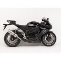 Hindle Exhaust for Suzuki GSXR600 / 750 (11+) with Evolution Carbon Fiber Muffler w/ Carbon Tip Hindle Exhaust for Suzuki GSXR600 / 750 (11+) with Evolution Carbon Fiber Muffler w/ Carbon Tip