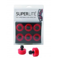 Superlite Titanium Series Six Piece HYPERFLEXX Polyurethane Cush Drive Set for Large Hub Ducati Superlite Titanium Series Six Piece HYPERFLEXX Polyurethane Cush Drive Set for Large Hub Ducati