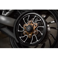 AEM FACTORY - 'STAR-6' DUCATI 6 HOLE ALUMINIUM BILLET LIGHTWEIGHT HUB FLANGE AEM FACTORY - 'STAR-6' DUCATI 6 HOLE ALUMINIUM BILLET LIGHTWEIGHT HUB FLANGE
