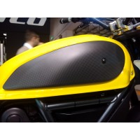 CNC Racing Carbon Fiber Fuel Tank Side Covers for Ducati Scrambler