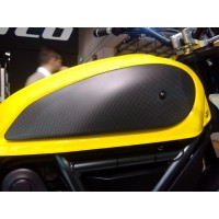 CNC Racing Carbon Fiber Fuel Tank Side Covers for Ducati Scrambler CNC Racing Carbon Fiber Fuel Tank Side Covers for Ducati Scrambler