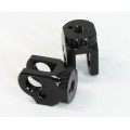 Gilles RGK2 Foldable Rider Footpeg Mount (Turning Joint) for the Triumph Street Triple 675 / R  Daytona 675 / R  and Speed Triple S / R