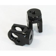 Gilles RGK2 Foldable Rider Footpeg Mount (Turning Joint) for the Triumph Street Triple 675 / R  Daytona 675 / R  and Speed Triple S / R