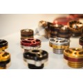 AEM FACTORY - DUCATI BILLET TWO COLOR ENGINE OIL FILLER CAP (M22X1.5) AEM FACTORY - DUCATI BILLET TWO COLOR ENGINE OIL FILLER CAP (M22X1.5)
