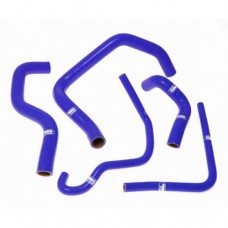 SamcoSport 5 Piece Silicone Coolant Hose Set For Kawasaki ZX-6R & ZX-636R (1998-02)