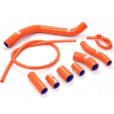 SamcoSport 9 Piece Full Silicone Coolant Hose Set For KTM 950 SuperEnduro R & 950 Supermoto (2006-09)
