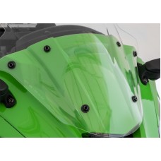 CNC Racing Radiator Side Panel for 2016+ Monster 1200, Inner Cowling kit for Multistrada V4, & Windscreen Screw Kit for Kawasaki ZX-10R 2011-2014