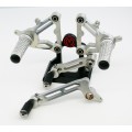 Motocorse Billet Aluminum Rearsets with Titanium Hardware for the Ducati 1198/1098/848