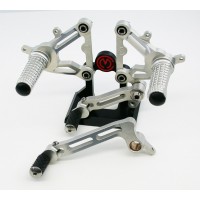 Motocorse Billet Aluminum Rearsets with Titanium Hardware for the Ducati 1198/1098/848 Motocorse Billet Aluminum Rearsets with Titanium Hardware for the Ducati 1198/1098/848