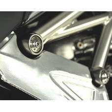 Motocorse Aluminum or Titanium Frame plugs for the Ducati Diavel