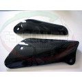 CARBONVANI - MV AGUSTA BRUTALE CARBON FIBER LOWER AND UPPER EXHAUST GUARD (2006-09) CARBONVANI - MV AGUSTA BRUTALE CARBON FIBER LOWER AND UPPER EXHAUST GUARD (2006-09)