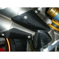 CARBONVANI - MV AGUSTA BRUTALE CARBON FIBER LOWER AND UPPER EXHAUST GUARD (2006-09) CARBONVANI - MV AGUSTA BRUTALE CARBON FIBER LOWER AND UPPER EXHAUST GUARD (2006-09)