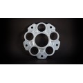 AEM FACTORY - MV AGUSTA TYPE 1 ALUMINUM QUICK CHANGE SPROCKET CARRIER (01-09 and 2017+ with adapter)