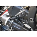 WOODCRAFT Yamaha R6 (06-16) Complete Rear Set Kit GP Shift BLACK WOODCRAFT Yamaha R6 (06-16) Complete Rear Set Kit GP Shift BLACK