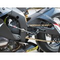 WOODCRAFT Yamaha R6 (06+) Rear Set Kit with Shift Pedal GP Shift BLACK WOODCRAFT Yamaha R6 (06+) Rear Set Kit with Shift Pedal GP Shift BLACK