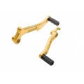 CNC Racing 'Easy' Foot Lever Kit for Ducati Multistrada 1200 10-14 with Solid Toe Pegs