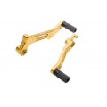 CNC Racing 'Easy' Foot Lever Kit for Ducati Scrambler and M797 with Solid Toe Pegs