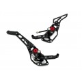 CNC Racing Adjustable Rearsets For Ducati Hypermotard / Hyperstrada 821 and 939