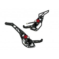 CNC Racing Adjustable Rearsets For Ducati Hypermotard / Hyperstrada 821 and 939