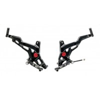 CNC Racing SPORT Adjustable Rearsets for Ducati Monster 1200 and 821