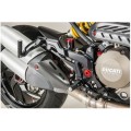 CNC Racing TOURING Adjustable Rearsets for Ducati Monster 1200 and 821