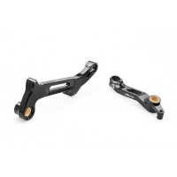 CNC Racing Pro Adjustable Foot Lever Kit for 2015+ Multistrada 1200