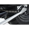 R&G Racing Kickstand Shoe Triumph Tiger 800 XCx with centre stand fitted R&G Racing Kickstand Shoe Triumph Tiger 800 XCx with centre stand fitted