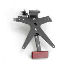 Rizoma EURO Spec License Plate Support For Rizoma FOX, OUTSIDE, and SIDE ARM Fender eliminators - Universal - PT061B