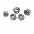 CNC Racing Titanium Flange / Sprocket Nuts for Ducati - (set of 5) M10x1.0 CNC Racing Titanium Flange / Sprocket Nuts for Ducati - (set of 5) M10x1.0