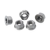 CNC Racing Titanium Flange and Sprocket Nuts for Ducati's, MV Agusta F4/B4 (>09), F3/B3 (2018+), and 2015+ Aprilia RSV4/Tuono V4 - M10x1.25 CNC Racing Titanium Flange and Sprocket Nuts for Ducati's, MV Agusta F4/B4 (>09), F3/B3 (2018+), and 2015+ Aprilia RSV4/Tuono V4 - M10x1.25