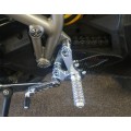 CNC Racing Adjustable Rearsets For Ducati Streetfighter - Titanium Color