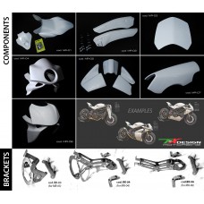 Paolo Tex Design MS4R Bodykits for Ducati Monster's (02-08)