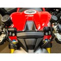 Woodcraft Ducati Monster 821 (15-17) / 1200 /S (14-16) Clipon Riser Adapter Plate With Bars Woodcraft Ducati Monster 821 (15-17) / 1200 /S (14-16) Clipon Riser Adapter Plate With Bars