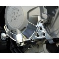 Motocorse Billet Aluminum Clutch Cover W/ Cable Bracket and Titanium Hardware for MV 3 cylinder Models