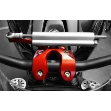 CNC Racing Handlebar Clamp for use with Steering Damper for Ducati Monster 1200/S/R