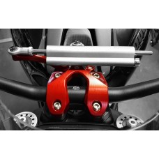 CNC Racing Handlebar Clamp for use with Steering Damper for Ducati Monster 1200/S/R CNC Racing Handlebar Clamp for use with Steering Damper for Ducati Monster 1200/S/R