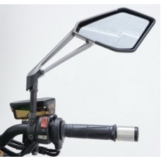 R&G Racing 45mm Mirror Risers M10x1.25 right hand threaded for Aprilia 1200 Caponord  KTM 990 SMT  1290 Super Duke R '14-'15  Kawasaki Z1000 '14-'15  Triumph 800/800XC & Speed Triple '11-'15