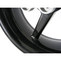 BST Diamond TEK 5 Spoke Carbon Fiber Rear Wheel for the Kawasaki ZX-6R 636 (05-15) - 5.5 x 17