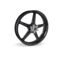 BST Twin TEK 5 Spoke Carbon Fiber Front Wheel for the Triumph Rocket III (2014+) w/ABS - Includes Carrier - 3.5 x 18 BST Twin TEK 5 Spoke Carbon Fiber Front Wheel for the Triumph Rocket III (2014+) w/ABS - Includes Carrier - 3.5 x 18