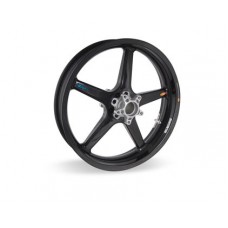 BST Twin TEK 5 Spoke Carbon Fiber Front Wheel for the Triumph Rocket III (2014+) w/ABS - Includes Carrier - 3.5 x 18