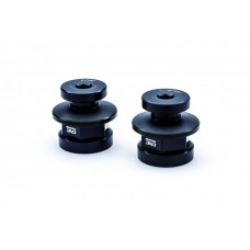 CNC Racing Rear Wheel Axle Nut set with Rear Stand Support for Ducati Scrambler, Monster 937/797/795/696/695/400, and ST3