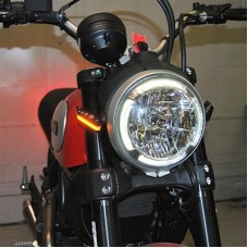 New Rage Cycles (NRC) Front Turn Signals for the Ducati Scrambler (15-22) New Rage Cycles (NRC) Front Turn Signals for the Ducati Scrambler (15-22)