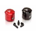 CNC Racing PRAMAC RACING LIMITED EDITION Billet Brake and Clutch Reservoirs CNC Racing PRAMAC RACING LIMITED EDITION Billet Brake and Clutch Reservoirs