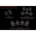 CARBONIN DETACHABLE SEAT FOAM BASE FOR APRILIA RSV4 (2009-14) CARBONIN DETACHABLE SEAT FOAM BASE FOR APRILIA RSV4 (2009-14)