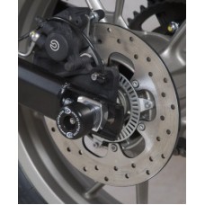 R&G Racing Rear Axle Sliders / Protectors for Husqvarna TR650 Strada & Terra '12-'14