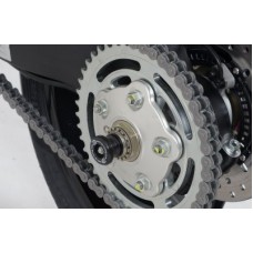 R&G Racing Rear Axle Sliders / Protectors For Ducati Hypermotard 821 '13-'15 & Hyperstrada 821 '13-'15